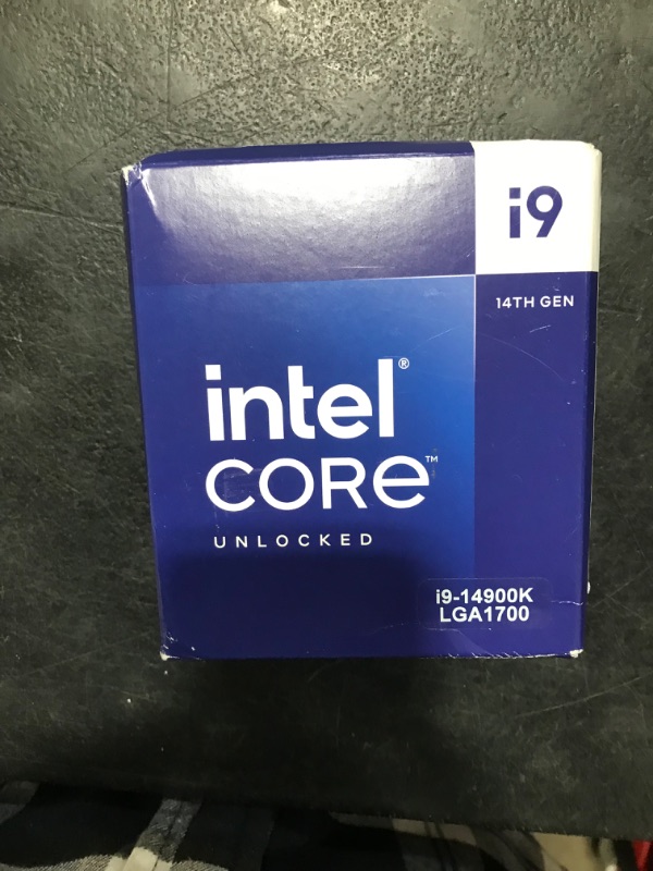 Photo 2 of Intel® Core™ i9-14900K Desktop Processor 24 cores (8 P-cores + 16 E-cores) up to 6.0 GHz