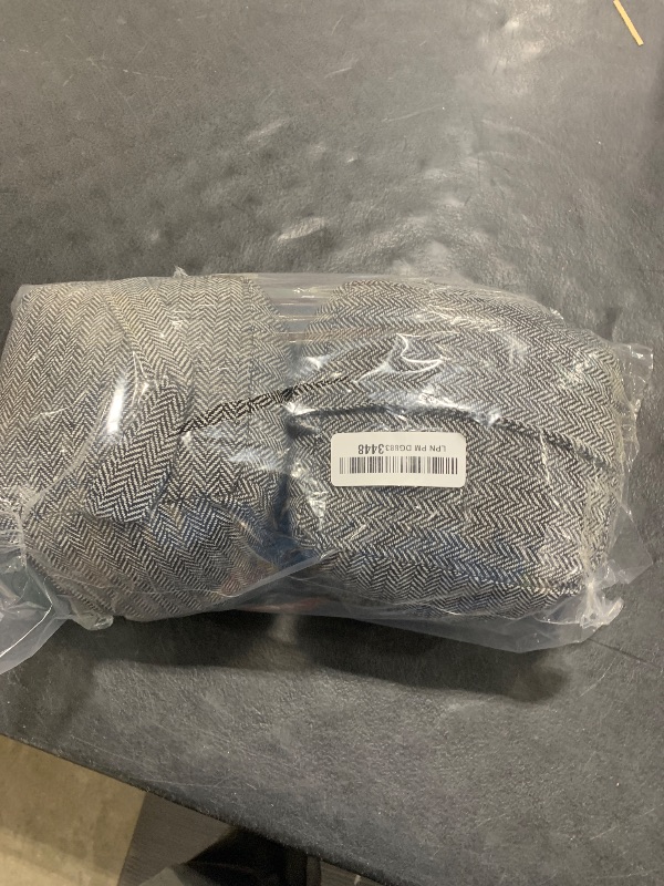 Photo 1 of 4.4 Lbs Decorative Door Stopper 2 Set, Heavy Duty Door Stopper for Bottom of Door, Weighted Fabric Door Stopper for Bedroom, Living Room, Office