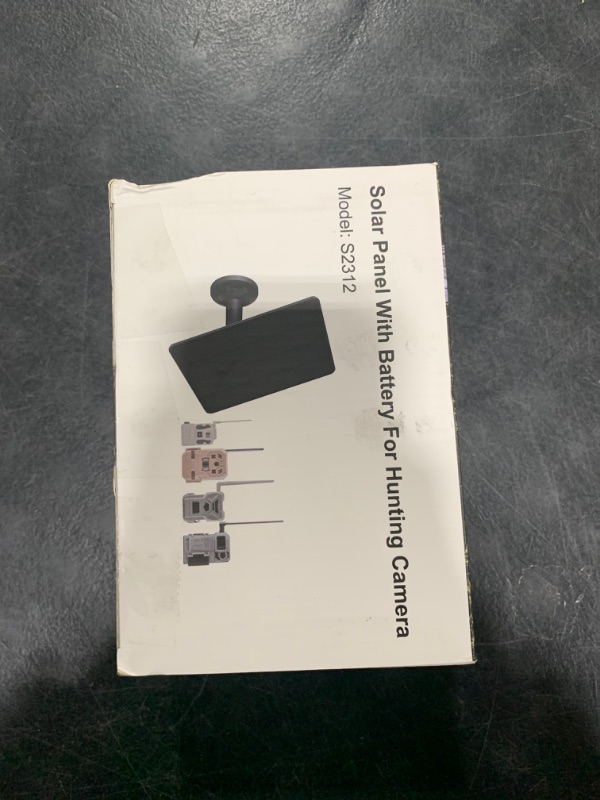 Photo 1 of Trail Camera Solar Panel 12V/6V, Built-in 6000mAh Battery IP66 Waterproof, 3W Solar Panel for Cellular Trail Cameras X, X Pro, Pro 3.0, X Gen 2.0 3.0, XB, SK and LM2, Link-Micro-LTE,Flex Series