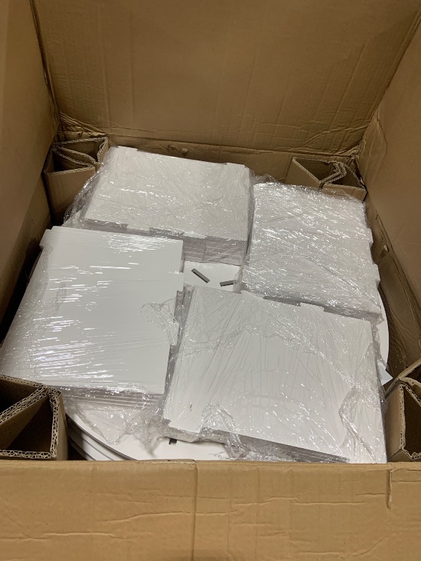 Photo 1 of SYIPO 7 Tier Rotating Shoe Rack Tower, 360 Circular Shoe Rack Rotating New Upgrade - Easily Install Rotating Shoe Rack Display, Vertical Handbag White Rotating Shoe Rack Tower | 3 Big Compartments Per