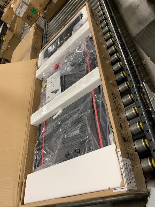 Photo 1 of RHYTHM FUN Treadmill with Incline, Walking Pad Treadmill with Handle Bar, 300lbs Foldable Treadmill Incline with APP, Portable Folding Treadmills for Home/Office with Low Noise