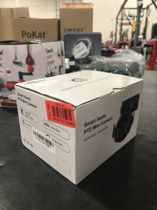 Photo 1 of INQMEGA 5MP TUYA Smart Camera,Security Home Surveillance Camera with 2.4G WiFi,2-Way Audio, Full Color Night Vision, Waterproof, Motion Detection, Spotlight & Siren