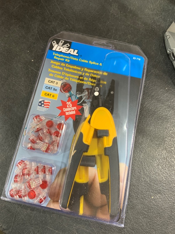 Photo 1 of IDEAL Electrical 33-719 Telephone/Data Cable Splice and Repair Kit