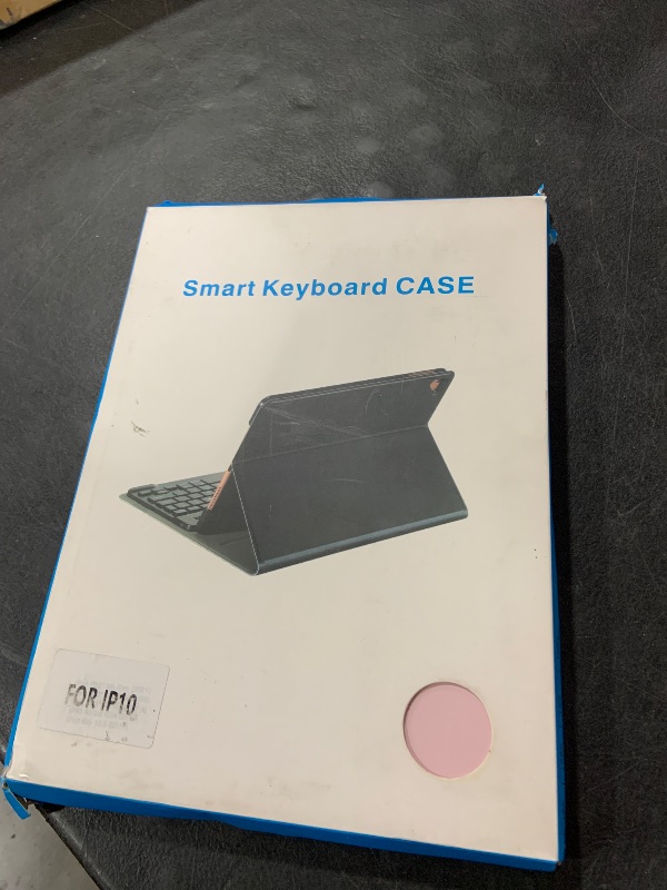 Photo 1 of AHYWTAN iPad 10th Generation Case with Keyboard,Keyboard Case for iPad 10th Gen 2022 10.9’’Keyboard for iPad 10th Gen with Pencil Holder,Detachable Bluetooth Keyboard Case for iPad 10.9 2022,Pink