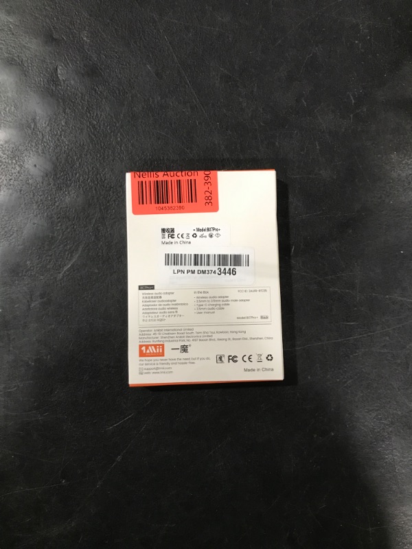 Photo 1 of ?2024 Upgraded?1Mii Bluetooth Aux Adapter For Car, OLED Display,Bluetooth 5.3 Music Receiver with LDAC Hi-Res Audio, 14 Hour Battery Life,Dual Device Connection, for Car,HomeStereo,Headphones,Speakers
