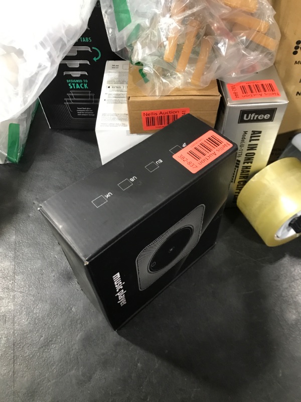 Photo 1 of Gueray CD Player Portable Bluetooth Desktop CD Player for Home with Timer Built-in HiFi Speakers with LCD Screen Display Boombox FM Radio USB Type-c