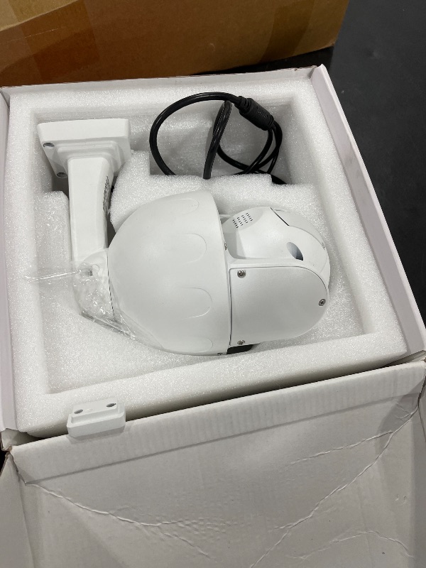 Photo 1 of FOSCAM 4K/8MP POE Outdoor Security Camera, Home Security Surveillance Camera with Auto Tracking, 4X Optical Zoom,AI Human/Vehicle Detection,165FT Color Night Vision,2-Way Audio,360° PT,IP66 Waterproof