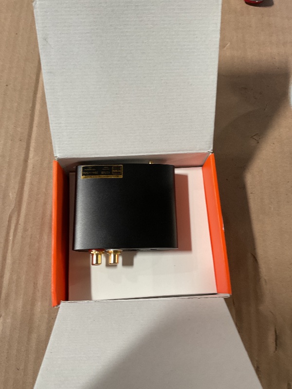 Photo 1 of 1Mii HiFi Bluetooth 5.3 Music Receiver for Home Stereo with LDAC, Bluetooth Audio Adapter with Audiophile DAC aptX HD, RCA Optical Output for AV Receiver or Stereo Amplifier - DS200Pro
