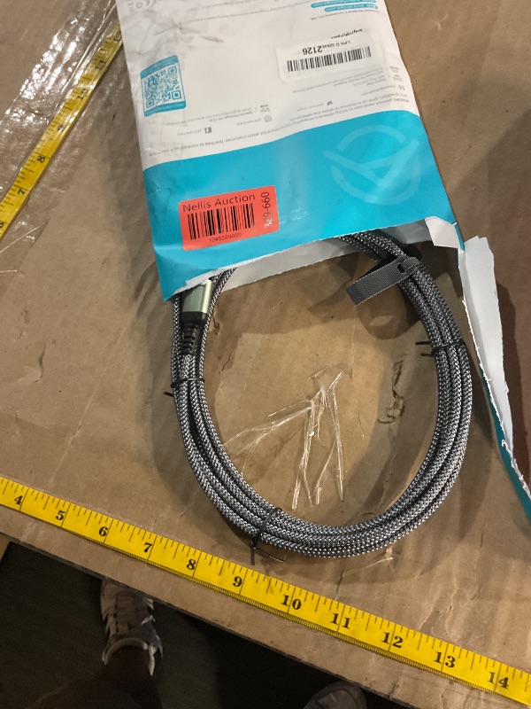 Photo 1 of AINOPE USB Extension Cable,USB Extender,USB 3.0 Extension Cable, Male to Female Cord High Data Transfer Compatible with Webcam,USB Keyboard,Flash Drive,Hard Drive,Printer,10FT,Grey