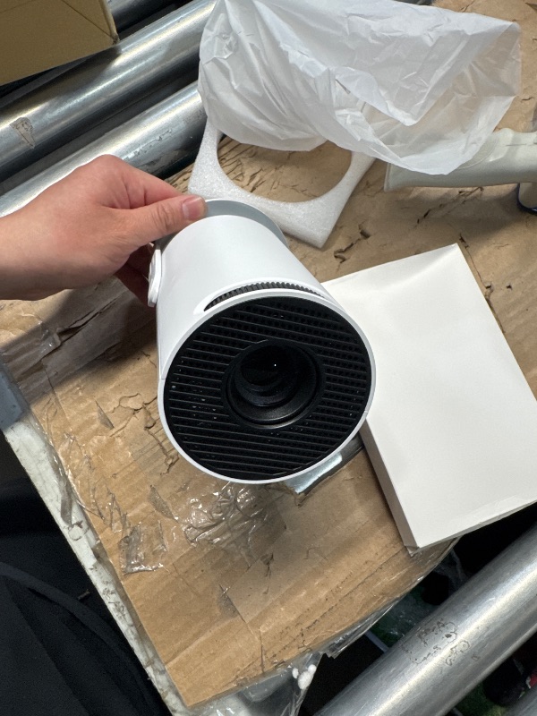 Photo 1 of ***USED - MISSING REMOTE - UNABLE TO TEST***
Mini Projector, Support 4K 1080P Portable Projector with Dual Band WIFI6 5G Wireless 5.2 Bluetooth Android 11, 200 ANSI Lumens, 180° Rotatable, Auto Keystone Correction,35"-130" Screen Video Projector