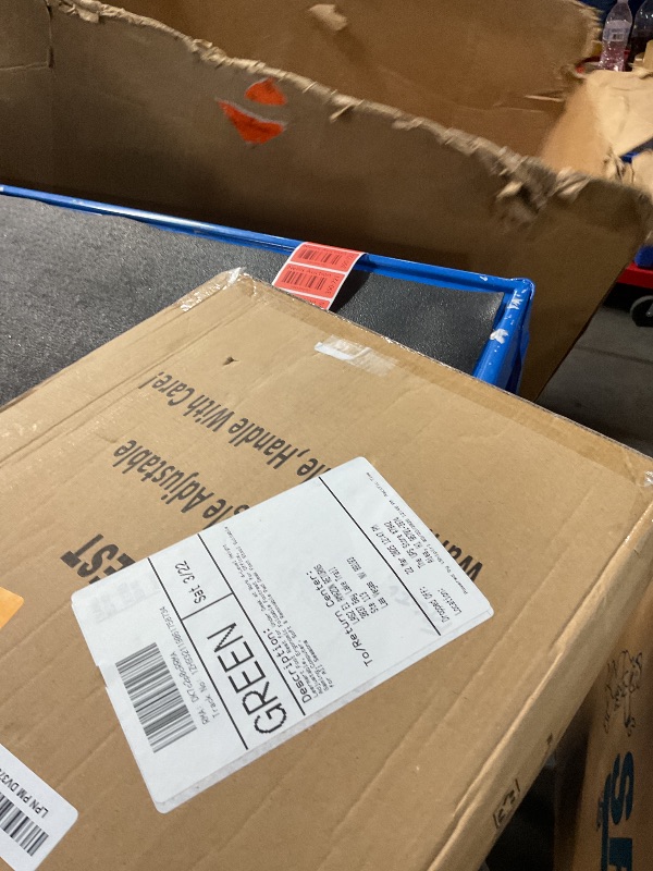 Photo 1 of Leermart Foot Rest for Under Desk at Work 4-Level Height Adjustable, Ergonomic Foldable Footrest for Office, Gaming,Computer, Soft & Removable Pad Desk Foot Stool Suitable for All Seasons