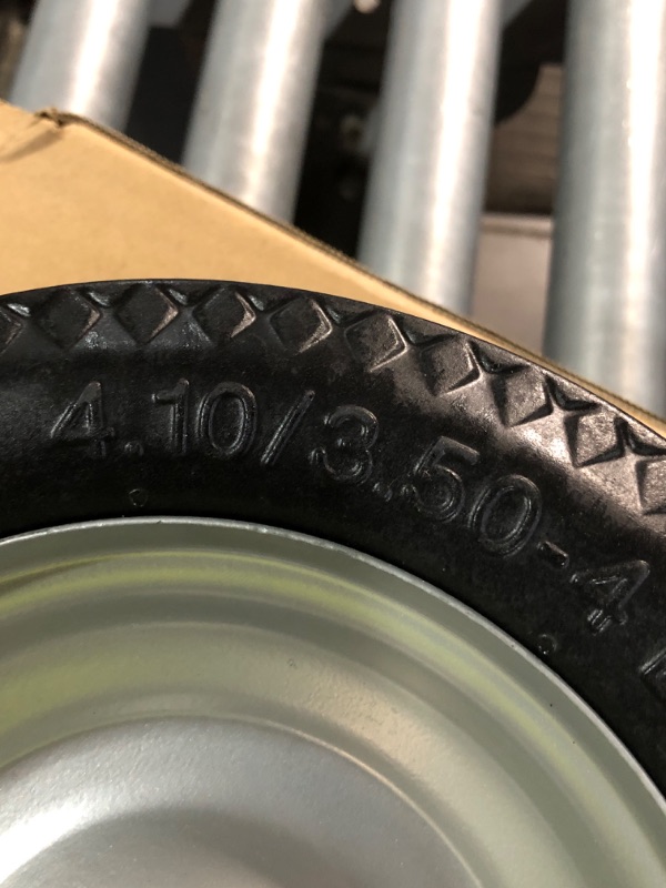 Photo 1 of (please see all images)  All Purpose Utility Tire on Wheel Centered Hub, Bearings