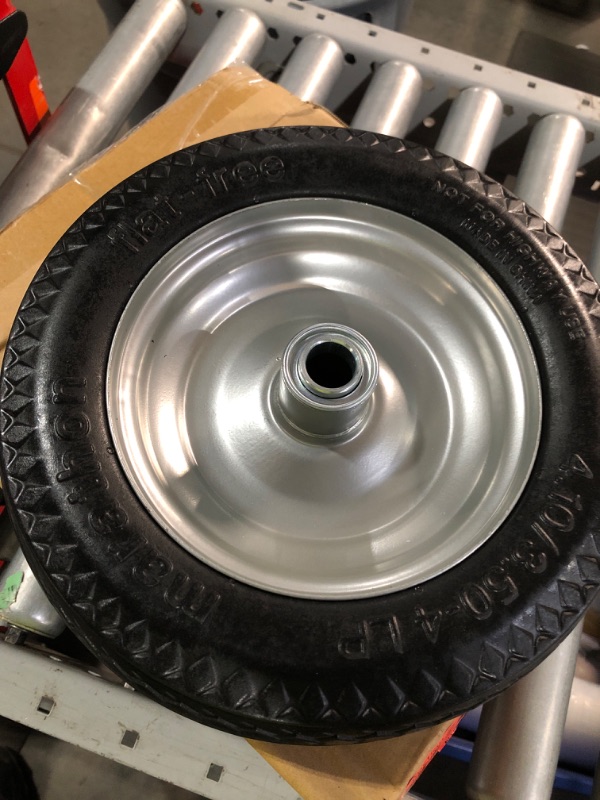 Photo 1 of (please see all images)  All Purpose Utility Tire on Wheel Centered Hub, Bearings