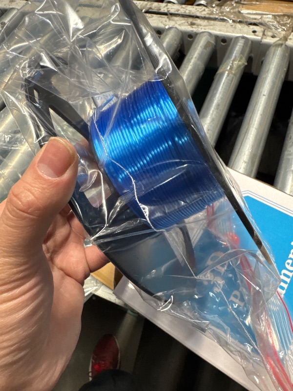 Photo 1 of ***A few amount amount left ***
MIKA3D Silk Sapphire Blue Shiny PLA 3D Printing Filament, 1KG 2.2Lbs 1.75mm 3D Print Material with High Diameter Accuracy, Neatly Wound Silk PLA Widely Support for FDM 3D Printers