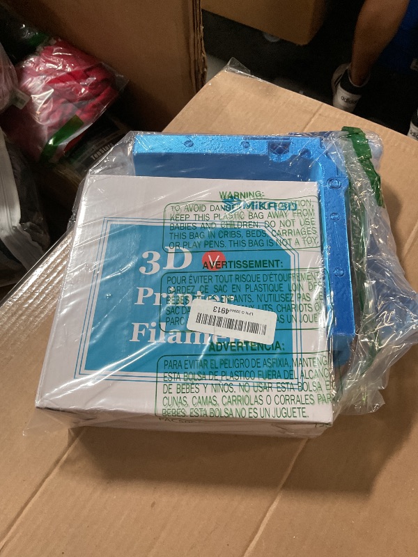 Photo 1 of ***A few amount amount left ***
MIKA3D Silk Sapphire Blue Shiny PLA 3D Printing Filament, 1KG 2.2Lbs 1.75mm 3D Print Material with High Diameter Accuracy, Neatly Wound Silk PLA Widely Support for FDM 3D Printers