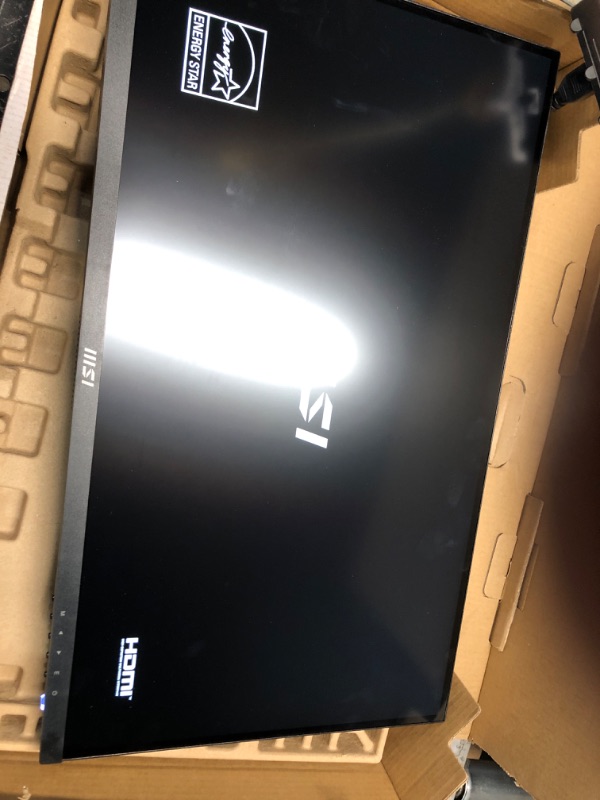 View 5 of MSI PRO MP273U, IPS 3840 x 2160 (UHD) Computer Monitor, 4K, 60 Hz, Adaptive-Synch, HDMI, DisplayPort, 4ms (GTG), Black