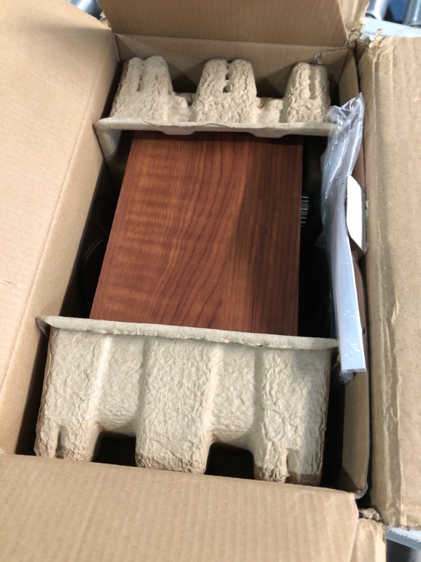 Photo 1 of ***(NO RETURNS OR REFUNDS/ FOR PARTS ONLY/ NON FUNCTIONAL)***
Victrola Retro Wood Bluetooth Radio with Built-in Speaker,Elegant & Vintage Design, Rotary AM/FM Tuning Dial, Wireless Streaming, Walnut