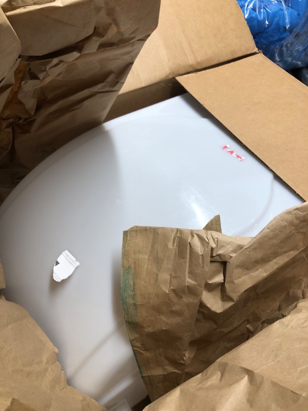 Photo 1 of ***INCOMPLETE - MISSING LOUVERS - TOP PART ONLY - SEE PICTURES***
FANMATE 00-955001 Fan/Vent Cover with EZ Clip Hardware, Constant Airflow, Super Tough, White