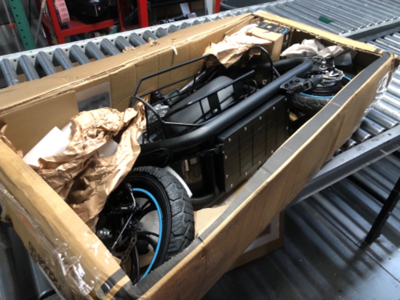 Photo 1 of ***FINAL SALE/PARTS ONLY***Gyroshoes Electric Scooter with Seat for Adults, 550W Powerful Motor 20-Mile Range, Speed up to 18.6MPH, Ample Storage for Pets & Cargo, C1S-43G