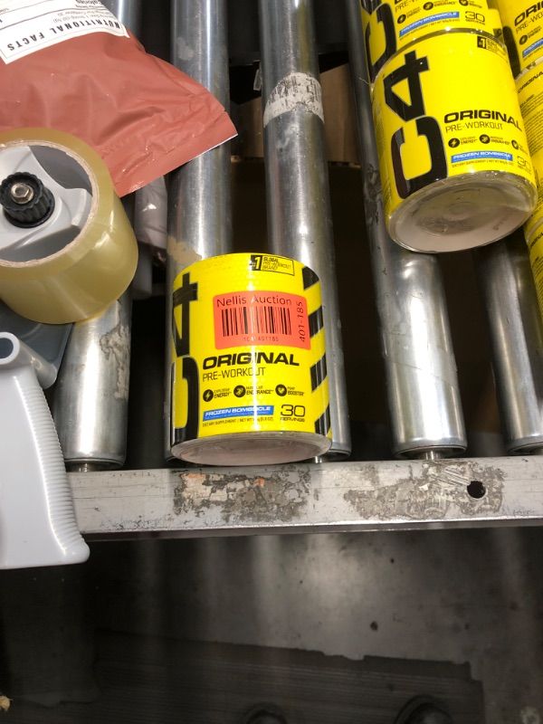 Photo 1 of **nonrefundable** Cellucor C4 Original Pre Workout Powder Frozen Bombsicle Sugar Free Preworkout Energy for Men & Women 150mg Caffeine + Beta Alanine + Creatine - 30 Servings