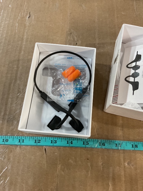 Photo 1 of ***(NO RETURNS OR REFUNDS/ FOR PARTS ONLY/ )***
sunvito Bone Conduction Headphones, IP68 Waterproof Swimming Headphones, Open Ear Headphones Wireless Bluetooth 5.3, Built-in 32G Memory for Outdoor Swimming, Exercise, Running, Travel, Cycling