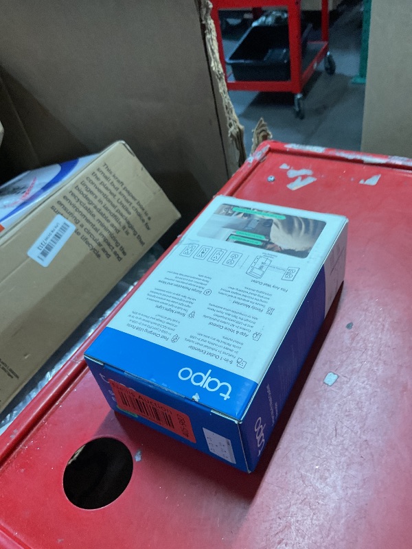 Photo 1 of TP-Link Tapo Smart Plug Outlet Extender, Surge Protector, 18W Fast Charging, 3 Individual Smart Outlets, 1x USB-C & 2X USB-A, Smart Night Light, Works w/Apple HomeKit, Alexa & Google Home, Tapo P306