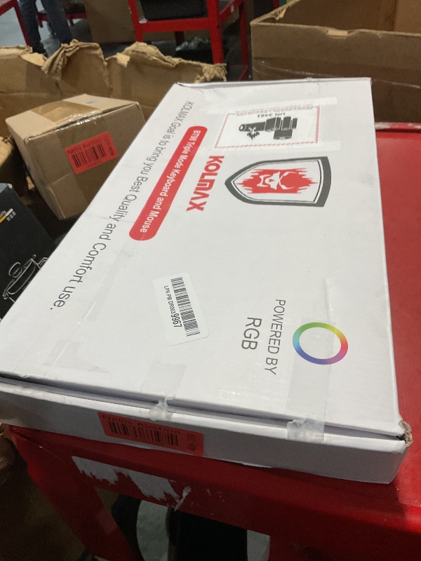 Photo 1 of KOLMAX BT98 Wireless Keyboard and Mouse Combo,Triple Mode 2.4G/Wired/Bluetooth Gaming Keyboard and Mouse,Rechargeable Ergonomic RGB Backlit Light Up Keyboard Mouse with Knob for PC/Mac/Tablet Black