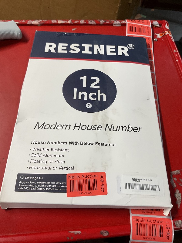Photo 1 of 12 Inch Large house Numbers for Outside Modern,Metal House Numbers Black Large Address Numbers For House Matte Black House Numbers Floating Flush MountAluminumHome Address Numbers 8