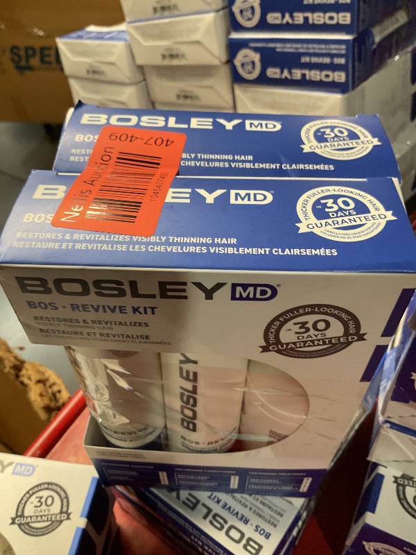 Photo 1 of 
**NONREFUNDABLE**
BosleyMD BosRevive KIT for Visible Hair Thinning (Non Color-Treated), Starter Size (30 Days)