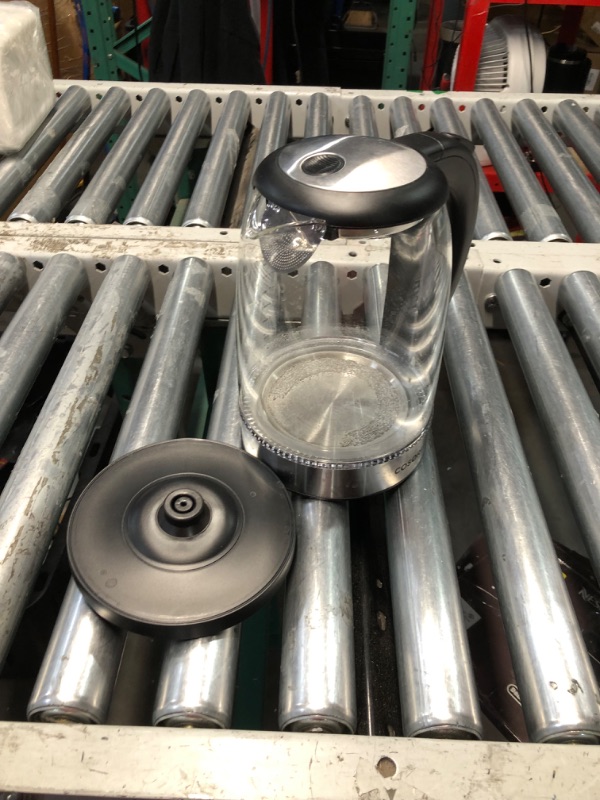 Photo 1 of ***HEAVILY USED AND DIRTY - UNABLE TO TEST - SEE PICTURES***
Cosori Electric Kettle, No Plastic Filter & Spout, Stainless Steel Inner Lid, Tea Kettle & Hot Water Boiler For Coffee & Tea, Water Heater & Teapot, Automatic Shut Off, Black, 1.7L/1500W