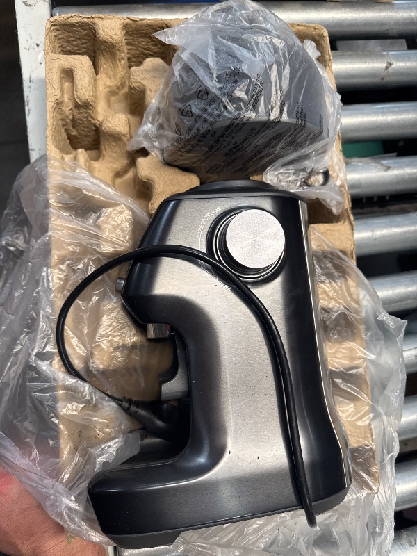 Photo 1 of (PARTS) (NOT FUNCTIONAL) Breville the Smart Grinder Pro BCG820BST, Black Stainless Steel