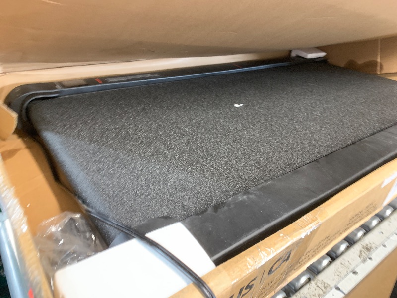 Photo 1 of **CORD ATTACHMENT DETACHED**Walking Pad Treadmill with APP, 3 in 1 Under Desk Treadmill, 2.5HP Low Noise Walking Vibration Pad with Remote Control,Portable Treadmills for Home Office, Red
