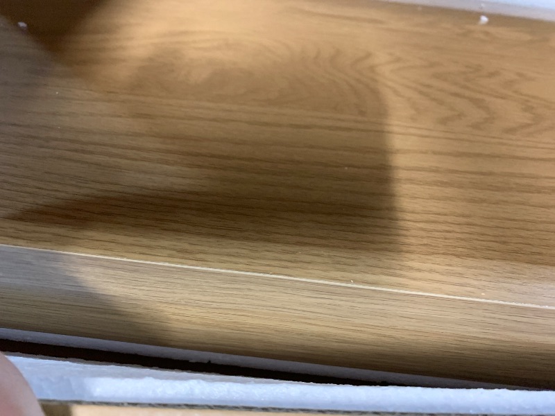 Photo 1 of ***(USED/UNKNOWN IF MISSING PARTS)***
Floating Shelves 36 Inch Long, 12 Inch Deep Floating Shelves for Wall, 36 x 12 Shelves for Wall Storage & Display, 2" Thick Floating Shelf for Bathroom, Living Room, Bedroom, Oak Color, Set of 1