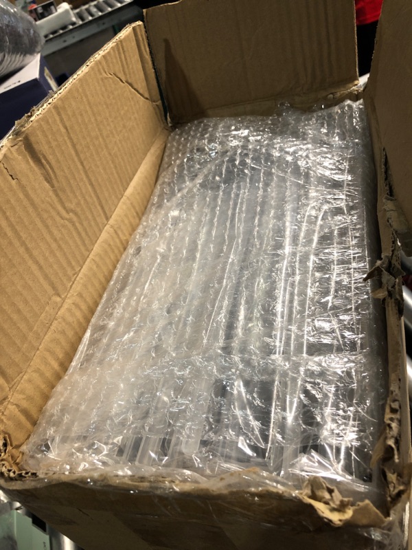 Photo 1 of ***(MISSING INSTRUCTIONS)***
Amllas 8 Pack Shoe Boxes Clear Plastic Stackable, Large Shoe Storage Organizer with Lids,Drop Side Shoe Containers for Entryway,Sneaker Storage Fit up to US Size 13 (13’’x 10.6”x 8.3”)