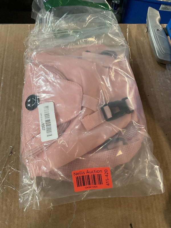 Photo 1 of Pritent Crossbody Bags for Women Men Trendy Sling Bag Bakpack Casual Chest Bag with Convertible Shoulder Strap Travel Cross Body Bag for Hiking Traveling Outdoors(Pink)