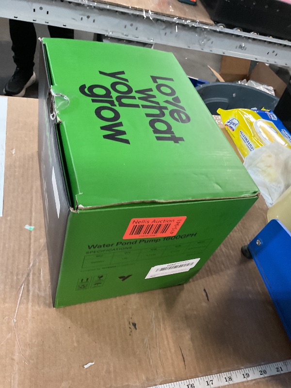 Photo 1 of VIVOSUN 1600 GPH Submersible Water Pump, 100W Pond Pump, Ultra Quiet Aquarium Pump with 15FT. Lift Height for Pond, Waterfall, Fish Tank, Statuary, Hydroponic