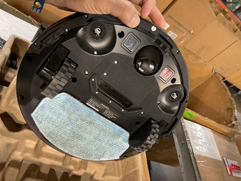 Photo 1 of ***(MINOR DAMAGE/ SEE NOTES)***
MAMNV Robot Vacuum and Mop Combo, WiFi/App, Robotic Vacuum Cleaner with Schedule, 2 in 1 Mopping Robot Vacuum with Watertank and Dustbin, Self-Charging, Slim, Ideal for Hard Floor, Pet Hair, Carpet