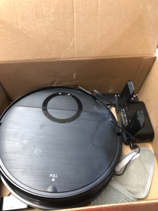 Photo 1 of (sold for parts)(repair) Robot Vacuum and Mop Combo, 2 in 1 Mopping Robot Vacuum Cleaner with Schedule, Wi-Fi/App/Remote