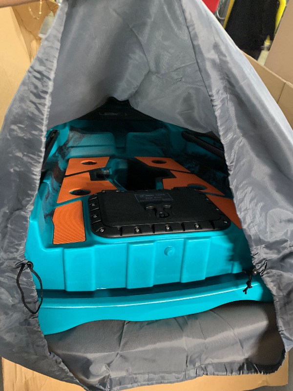 Photo 1 of  ***TRUCK/TRAILER PICKUP ONLY***Reel Yaks Rapido Modular Fishing Kayak - 10.8ft Lightweight Fin Drive, Sit On Top Kayak for Adults & Youth - Stable & Portable, Ideal Space-Saving Design for Travel - 400 lbs Capacity 