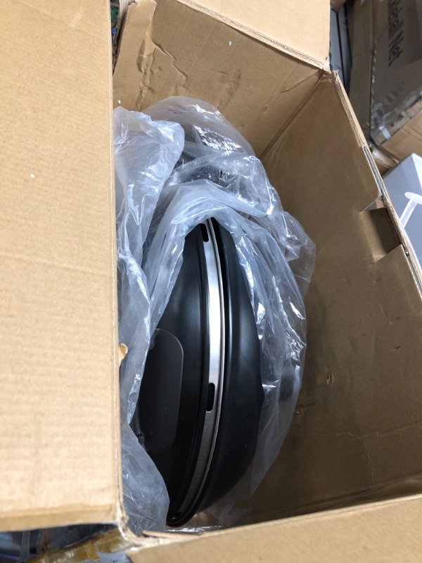 Photo 1 of **MISSING PIZZA STONE, AND CUTTER**
Upgrade Davivy 12" Indoor Electric Pizza Oven with Timer, Pizza Stone & Grill Pan, Countertop Pizza Oven up to 800?F, Portable Small Pizza Oven Cooker, Household Electric Indoor Pizza Cooker - Black