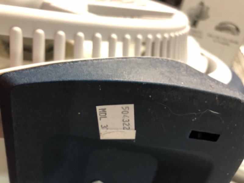 Photo 1 of ***FOR PARTS ONLY - DOESN'T WORK - SEE COMMENTS***
Lasko Wind Machine Air Circulator Floor Fan, 3 Speeds, Pivoting Head for Large Spaces, 20", 3300, White