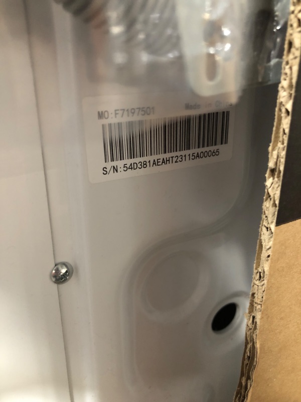Photo 1 of ***UNABLE TO TEST MAY BE PARTS ONLY ITEM*** COMFEE’ 24" Washer and Dryer Combo 2.7 cu.ft 26lbs Washing Machine Steam Care, Overnight Dry, No Shaking Front Load Full-Automatic Machine, Dorm White