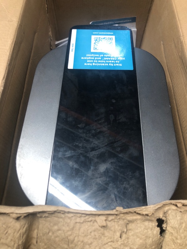 Photo 1 of (major damage)(sold for parts only) CREAMi',' Ice Cream Maker',' 7 One-Touch Programs - NC301