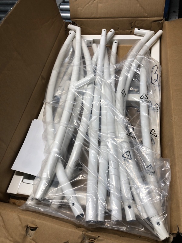 Photo 1 of ? 8ft(2.4M) Heart Shaped White Metal Balloon Arch Stand Frame Display Kit?Love Balloon Arch Frame for Proposal, Wedding, Valentine’s Day, Bridal, Birthday Party Decorations