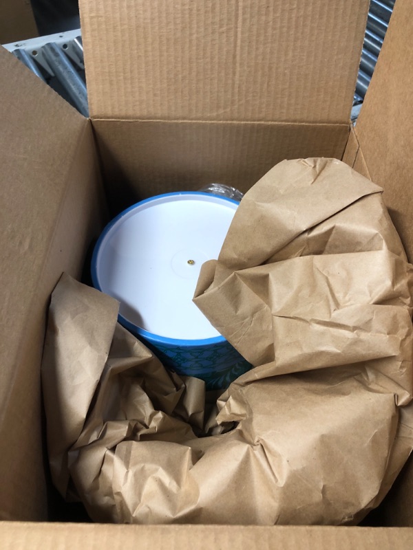 Photo 1 of ***Missing lid***
Lilly Pulitzer Ice Bucket with Gold Handle, Double Wall Ice Holder, Ice Container with Lid, Acrylic Ice Bucket for Cocktail Bar and Outdoor Parties, It's a Jungle Out There