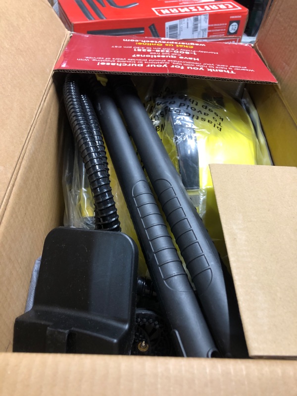 Photo 1 of ***SEE NOTES*** 
Steam Cleaner (Black and Yellow 