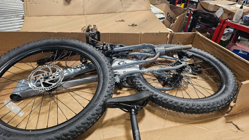 Photo 1 of ***PARTS ONLY***Glerc Mars Kids Mountain Bike, 24 Inch Fat Tire Bike for Teen Ages 8-14 Year Old, Bicycle with 2.8-Inch Wide Tires and 6 Speed Drivetrain, Disc Brakes