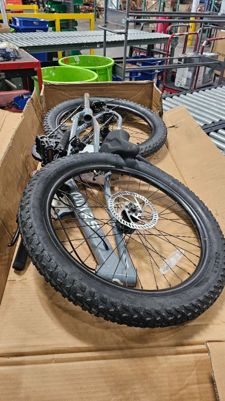 Photo 1 of ***PARTS ONLY***Glerc Mars Kids Mountain Bike, 24 Inch Fat Tire Bike for Teen Ages 8-14 Year Old, Bicycle with 2.8-Inch Wide Tires and 6 Speed Drivetrain, Disc Brakes