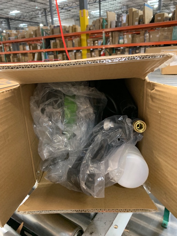 Photo 1 of **Parts Only** 2025 New 4200PSI Electric Pressure Washer, Small Potable Power Washer with 20FT Pressure Hose, 4 Nozzle Set, Powerwashers for Home/Cars/Fences/Windows, Green