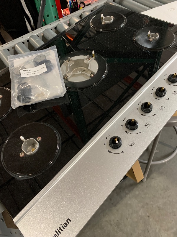 Photo 1 of (used0(see all images) 30 Inch Cooktop , 5 High Efficiency Burners electric 